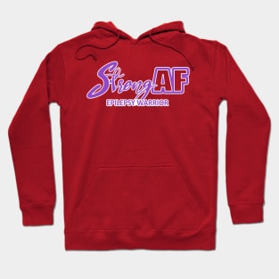 Strong AF Epilepsy Warrior Hoodie